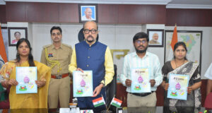 राज्यपाल डेका से धमतरी के सुदूर वनांचल क्षेत्र के प्रतिभाशाली बच्चों ने की आत्मीय मुलाकात