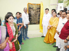 उद्योग मंत्री लखनलाल देवांगन ने रजत जयंती उद्यान को जनसेवा में किया समर्पित