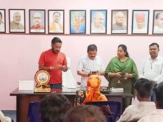 चित्रकोट विधायक श्री विनायक गोयल ने स्व-गणना कार्य को किया पूर्ण