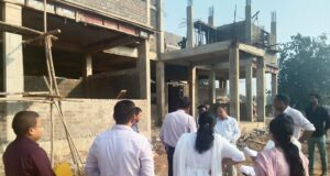 लोक निर्माण विभाग के सचिव ने निर्माणाधीन संयुक्त जिला कार्यालय भवन और पीडब्लूडी आवासीय परिसर का किया निरीक्षण