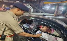 त्योहार पर ट्रैफिक नियमों की अनदेखी नहीं, रायपुर में 130 ड्राइवरों पर जुर्माना