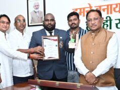 छत्तीसगढ़ के प्रेम राजन रौतिया ने इंटरनेशनल पावरलिफ्टिंग में दिलाया स्वर्ण पदक, मुख्यमंत्री साय से की मुलाकात