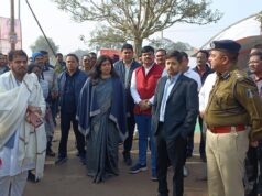 श्री हनुमंत कथा आयोजन में नागरिक सुरक्षा के मद्देनज़र कलेक्टर एवं वरिष्ठ पुलिस अधीक्षक ने किया स्थल निरीक्षण