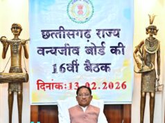 वन्यजीवों के प्राकृतिक आवास की सुरक्षा और सह-अस्तित्व के सिद्धांतों के अनुरूप हो सभी गतिविधियों का संचालन : मुख्यमंत्री साय