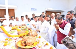 मुख्यमंत्री ने “विशाल सतनाम सद्भाव पदयात्रा” का किया शुभारंभ