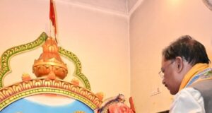 62वें जन्मदिवस पर मुख्यमंत्री विष्णुदेव साय ने जगन्नाथ मंदिर में पूजा-अर्चना कर प्रदेशवासियों के सुख-समृद्धि की कामना की