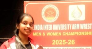 भिलाई की छात्रा स्नेहा सिंह ने इंटर यूनिवर्सिटी चैंपियनशिप में जीता कांस्य पदक