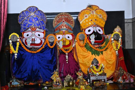 मुख्यमंत्री विष्णु देव साय ने जगन्नाथ मंदिर में की पूजा-अर्चना