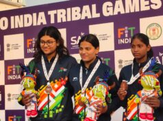 कर्नाटक के तैराक मणिकांता ने स्वर्ण पदकों की हैट्रिक पूरी की, छत्तीसगढ़ की अनुष्का भगत ने जीता दूसरा पदक