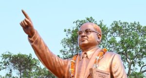 रायपुर में डॉ. भीमराव अंबेडकर की 21 फीट ऊंची प्रतिमा का भव्य अनावरण