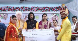 मुख्यमंत्री विष्णुदेव साय के मार्गदर्शन में जिले के तीन स्थलों पर सामूहिक विवाह संपन्न