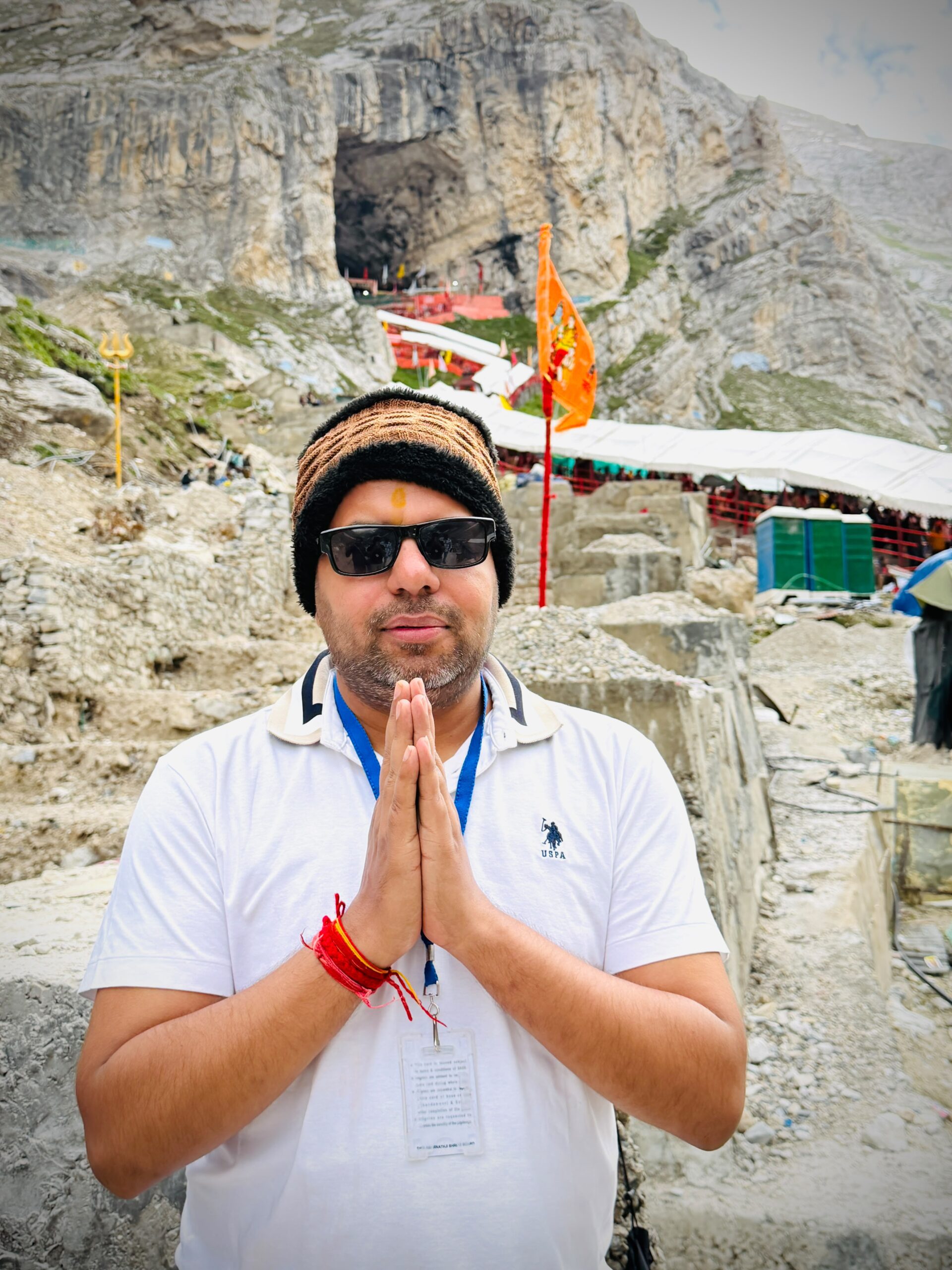 मनीष पांडेय ने किए बाबा बर्फानी के दर्शन, भिलाई एवं छत्तीसगढ़ की सुख-समृद्धि की कामना