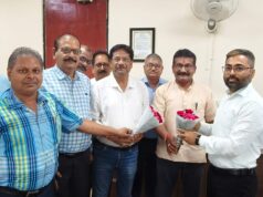 15 सूत्रीय मांग को लेकर बी एम एस का 1 अक्टूबर को रायपुर तुता में एक दिवसीय धरना प्रदर्शन , निकाय सचिव को दिये सूचना