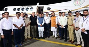 बिलासा देवी केवट एयरपोर्ट से रात्रि उड़ान सेवा का शुभारंभ: मुख्यमंत्री श्री विष्णुदेव साय ने भरी पहली नाइट फ्लाइट