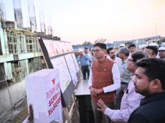 वित्त मंत्री श्री ओपी चौधरी ने नवा रायपुर में विकास कार्यों का किया निरीक्षण