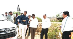 लोक निर्माण विभाग के सचिव ने निर्माणाधीन राष्ट्रीय राजमार्ग-130ए का किया निरीक्षण