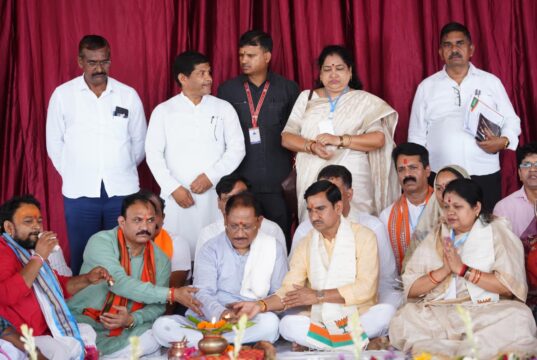मुख्यमंत्री विष्णु देव साय ने जांजगीर-चांपा जिले में 295 करोड़ रुपये से अधिक के 341 विकास कार्यों का किया लोकार्पण एवं भूमिपूजन