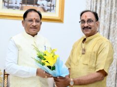 मुख्यमंत्री से छत्तीसगढ़ योग आयोग के नवनियुक्त अध्यक्ष संजय अग्रवाल ने की सौजन्य मुलाकात