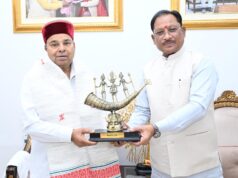 मुख्यमंत्री विष्णुदेव साय से कर्नाटक के राज्यपाल थावरचंद गहलोत ने की सौजन्य भेंट