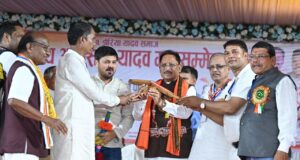 Modi’s guarantees, good governance and welfare measures are transforming Chhattisgarh, says Shri Vishnu Deo Sai; announces Rs 15 lakh for Jheriya Yadav community hall in Raipur