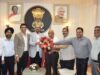 राज्यपाल डेका से निजी विश्वविद्यालयों के पदाधिकारियों ने की भेंट
