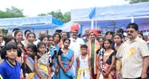 रिमझिम फुहारों के बीच खेल प्रतिभाओं ने भरी उड़ान, 26वीं राज्य स्तरीय शालेय क्रीड़ा प्रतियोगिता का भव्य शुभारंभ