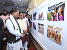 तस्वीरों ने ताजा कीं मुख्यमंत्री विष्णुदेवसाय की पुरानी यादें : मुख्यमंत्री विष्णुदेव साय ‘दृश्य संवाद 2026’ के समापन समारोह में हुए शामिल