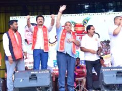 पर्यटन एवं संस्कृति मंत्री श्री राजेश अग्रवाल दही हांडी उत्सव में हुए सम्मिलित