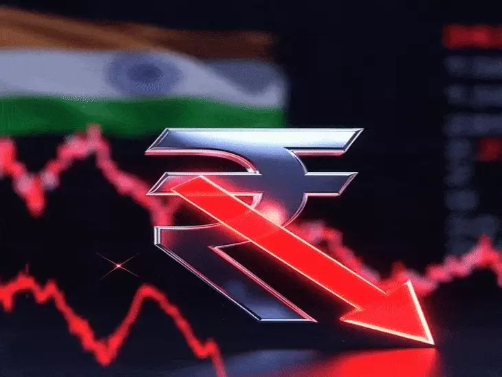 रुपया आज डॉलर के मुकाबले अब तक के सबसे निचले स्तर पर पहुंच गया